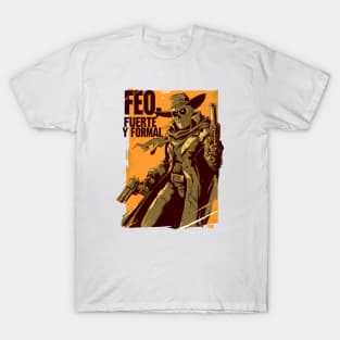 Feo, Fuerte y Formal - Gunslinger Ghoul - Post Apocalyptic T-Shirt